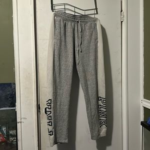 pink Victoria secret sweatpants, only worn a few times
